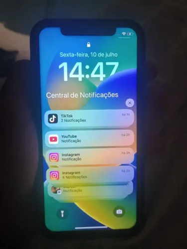 iPhone X 64 gb novinho