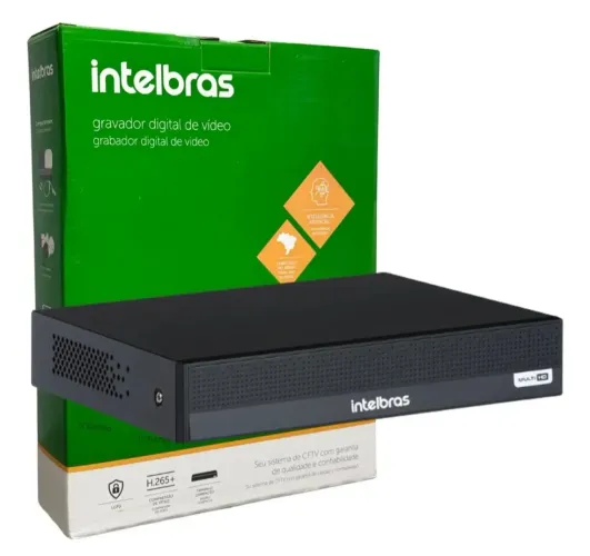 Dvr intelbras 08 canais 