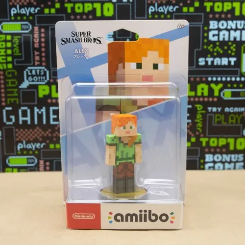 Amiibo Alex Minecraft - Original Nintendo (Lacrado)