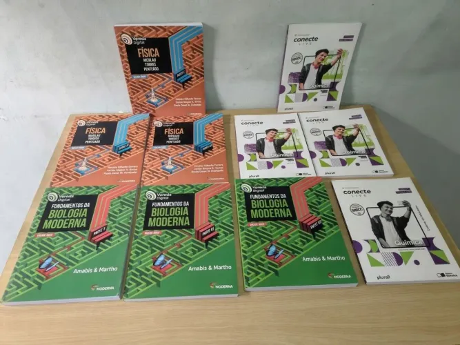 Livros Ensino Médio - FTD 360, Moderna, Saraiva, Ática e Alfa Con