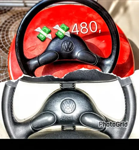 Volante Gol Bolinha/Fusca 