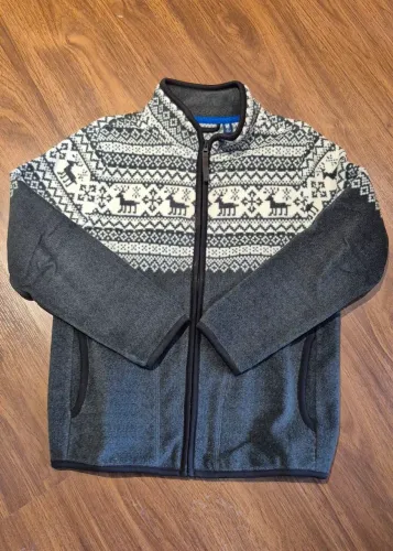 Casaco fleece Uniqlo 7-8 anos