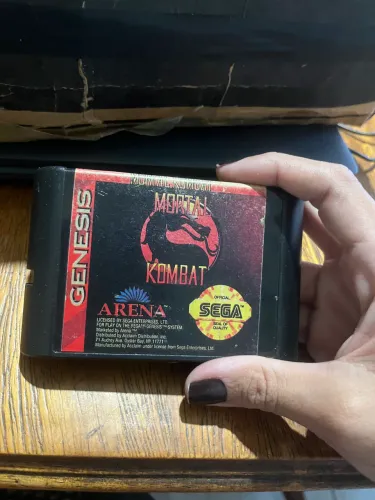 Fitas cartucho mega drive
