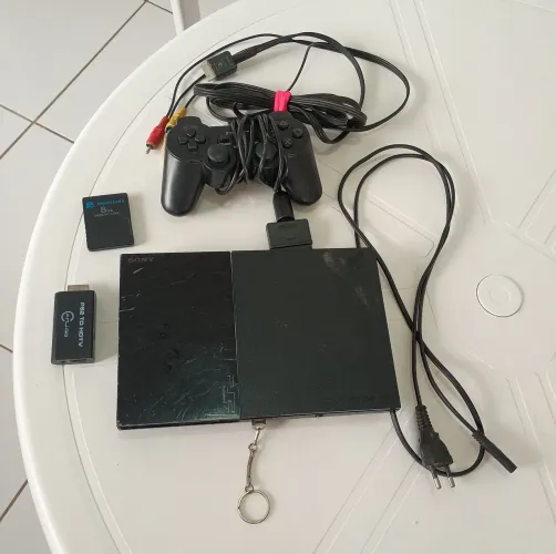 Playstation 2 Slim original - Desbloqueado 