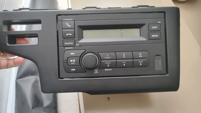 Painel com rádio original Honda fit 2015