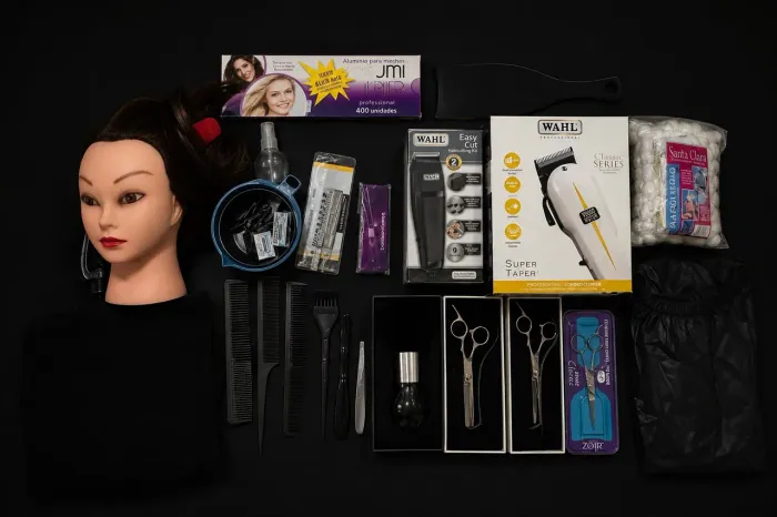 KIT COMPLETO PARA BARBEIRO/CABELEIREIRO