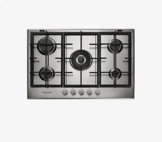 Cooktop Brastemp gourmand 5 bocas