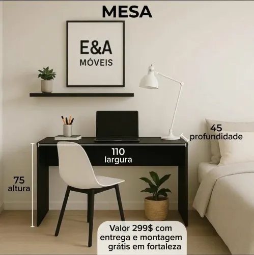 Mesas disponíveis a pronta entrega