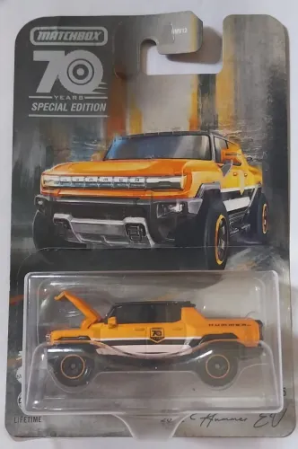 Miniatura Matchbox 70 Special Edition - 2022 GMC Hummer EV Pickup Moving Parts