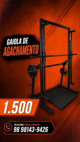 Equipamento de musculação 