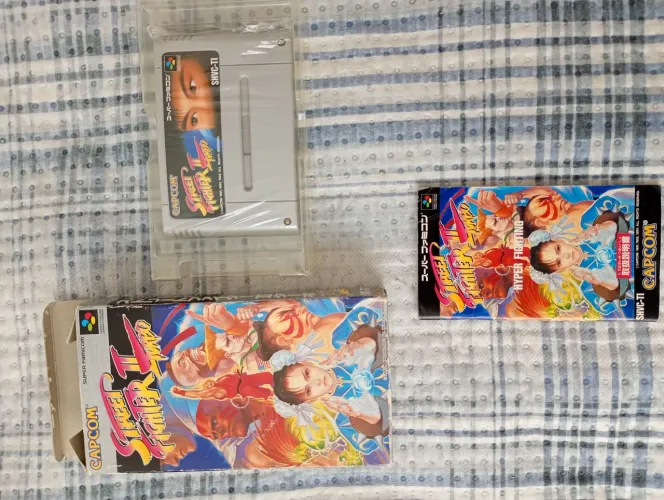 Street fighter Turbo Super Nintendo.