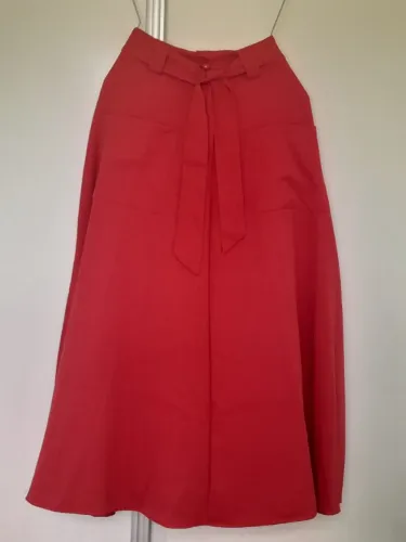 Saia longa com bolsos tamanho M