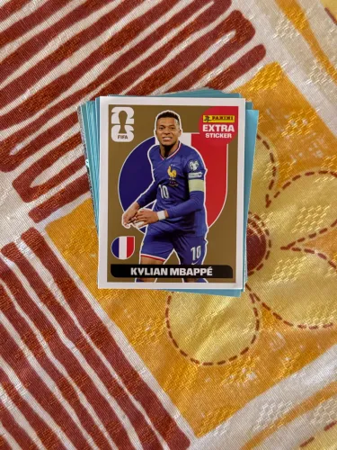MBAPPE DOURADO - GOLD STICKER - COPA 2026
