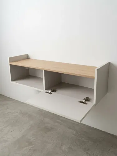 Rack suspenso MDF 95x27x25