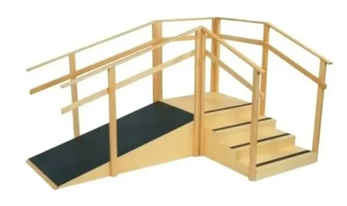 Escada Rampa em L para Fisioterapia 