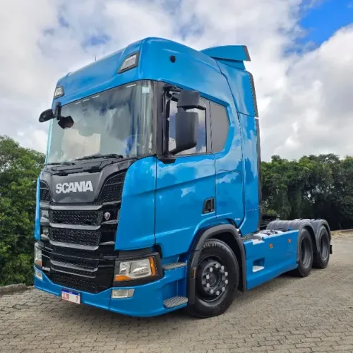 Scania R450 6x2 2020 - Edição BlueFun (Ún. dono - 40 Abaixo Fipe - Revisões na Scania)