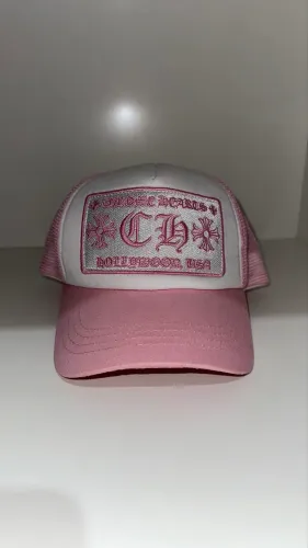 Boné Chrome Hearts rosa