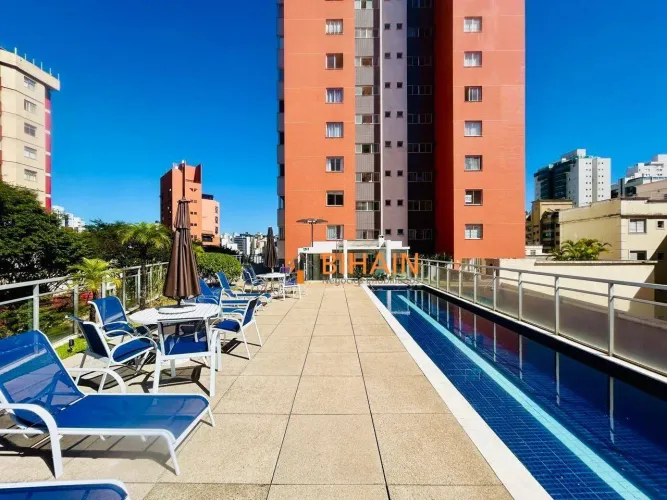 Apartamento com 3 dormitórios para alugar, 93 m² por R$ 5.894,00/mês - Buritis - Belo Hori