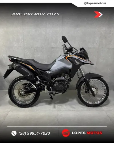 HONDA XRE 190 ADV 2025