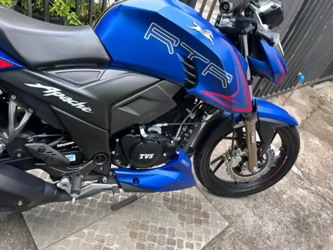 ? DAFRA APACHE 200 - AZUL - Troco por carro mais antigo..