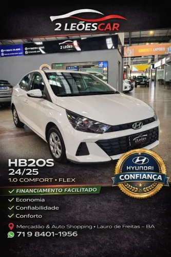 Hyundai HB20S Comfort Plus 1.0 Flex 12V Mec. 2025