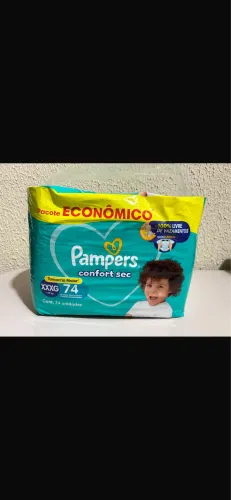 Fralda Pampers xxxg 74