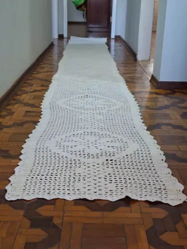 Passadeira Croche 5,50 x 0,60 mt