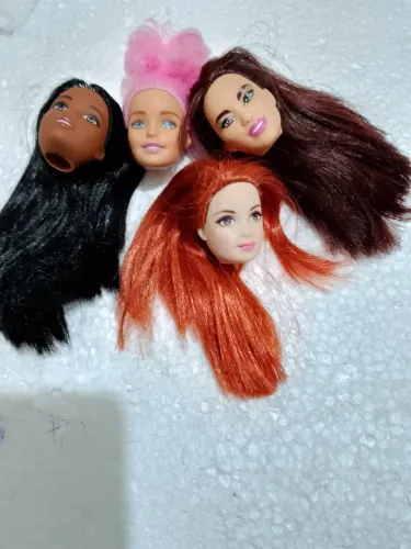 Lote de cabeças originais Barbie Mattel