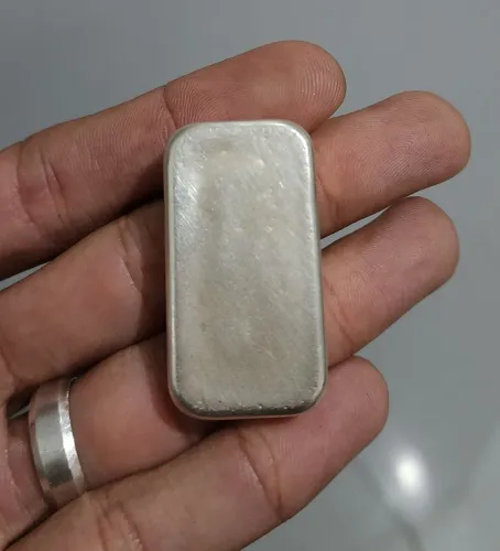 Barra de prata na liga 925, 100 gramas, fazemos sob encomenda em outros pesos