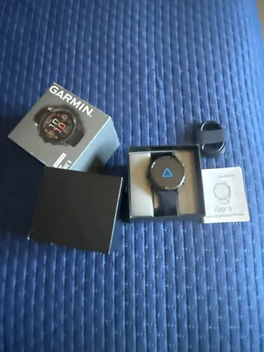 Smartwatch Garmin Fenix 8 43mm Amoled Sapphire Titanium