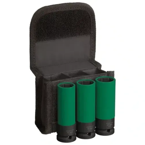 Bosch Kit Soquetes Extra Longos 1/2" Pro Impact Com 3 Peças