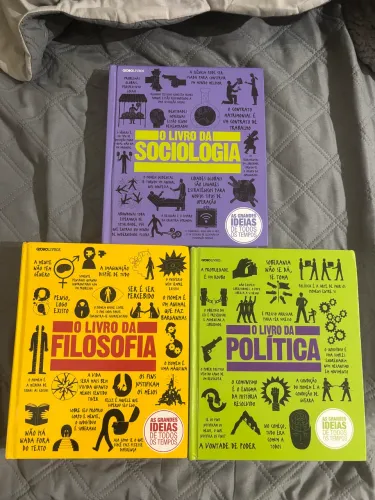 Coleção livro da filosofia, sociologia, política