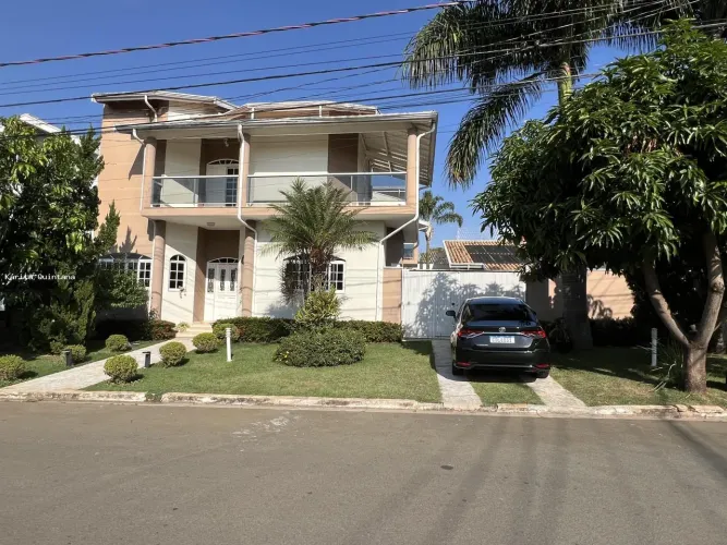 Casa em Condomínio para Venda em Hortolândia, Jardim Flamboyant, 4 dormitórios, 4 suítes, 