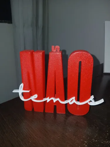 Decoração religiosa " não temas "