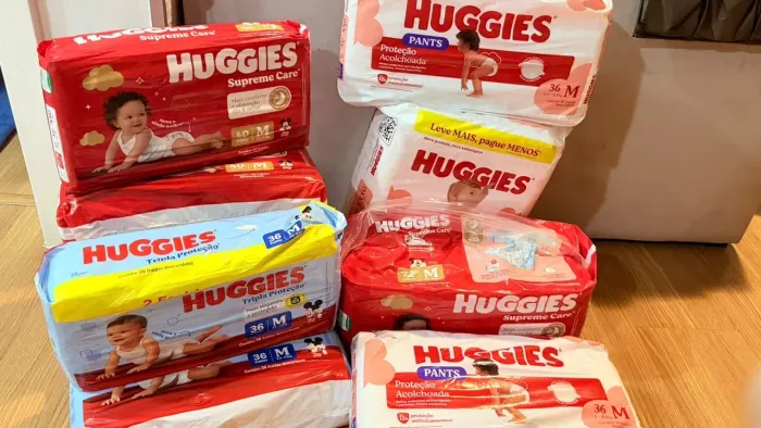 Fraldas Huggies Tamanho M