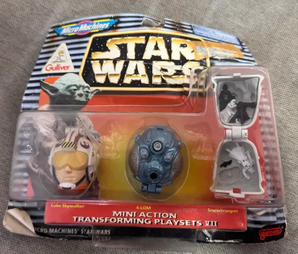 PROMOÇÃO miniaturas colecionáveis Star Wars Micro Machines Transforming Playsets VII