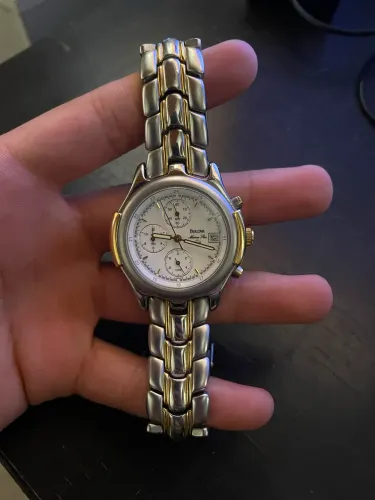 RELÓGIO BULOVA MARINE STAR CRONÓGRAFO. ESTADO DE NOVO.