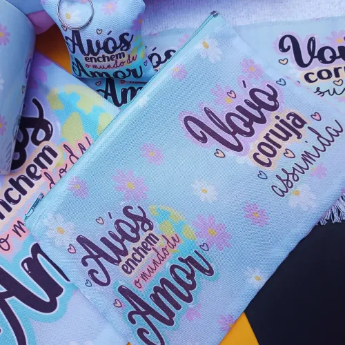 Bolsinha com Zíper Personalizada