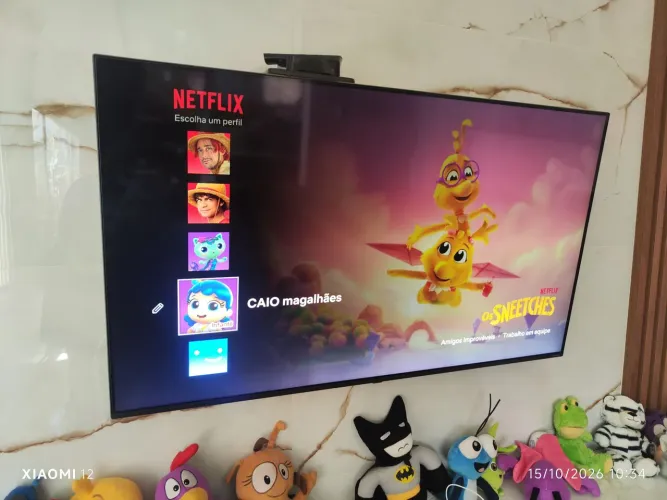 Smart TV 55" 4K LG NanoCell (55SM8100PSA) - Perfeito Estado + Controle Novo*