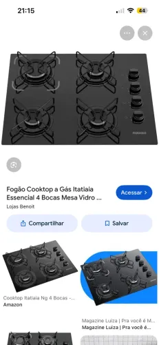 Vendo cooktop itatiaia