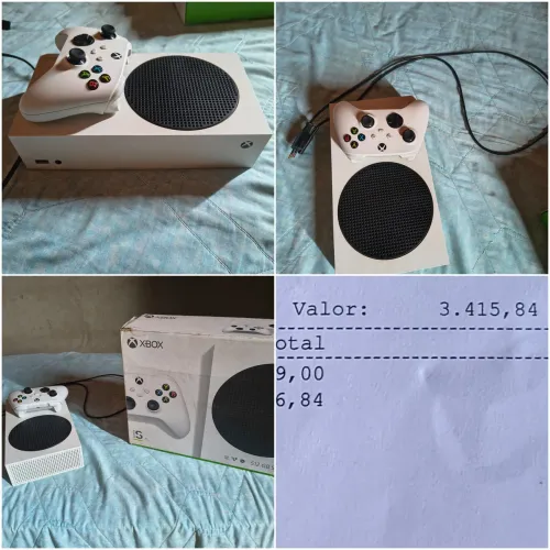 Xbox Séries S (1 ano de garantia da loja) troco por Notebook também 