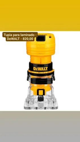 Tupia para laminados - DeWALT