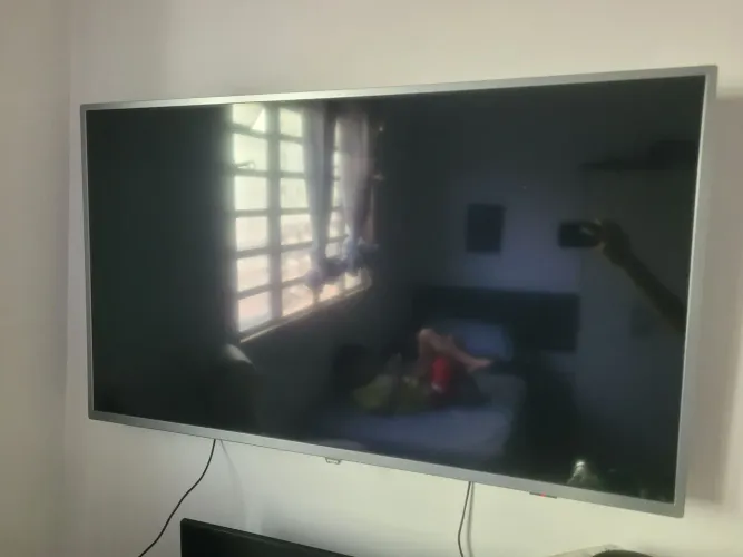 Tv smart 4k phillips 50 polegadas aceito trocas