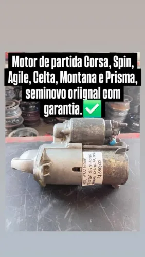 Motor de partida Corsa, agile, Celta, Spin 