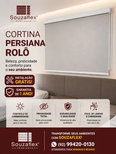 Persianas que Abraçam o Seu Ambiente Sob Medida