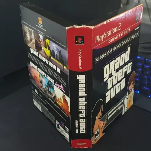 GTA Double Pack (III 3 + VC) PS2 (Original) (Região: USA)