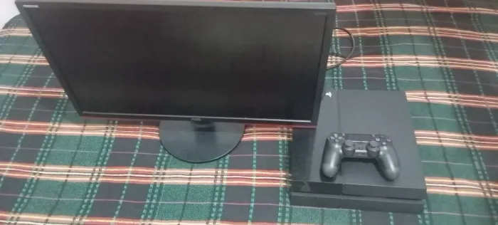 Ps4 com controle+ monitor 60 hz