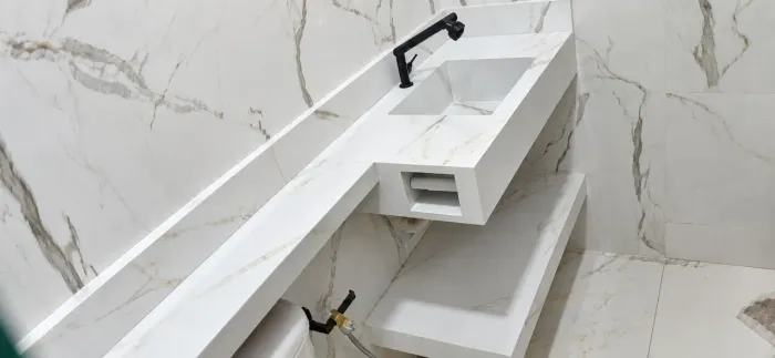 Pias de porcelanato