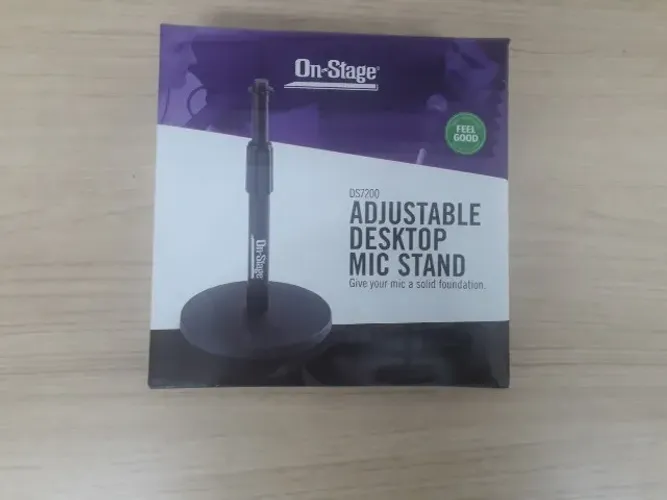 Pedestal de Mesa para Microfone On-Stage Stands DS7200B
