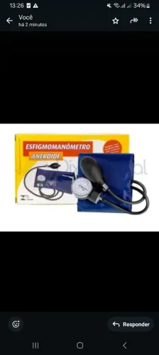 Vendo esse aparelho de verificar pressão